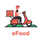 efood delivery man android application logo